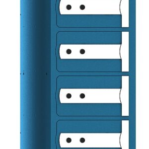 Compartimentos de seguridad Olle C312 serie C100. 12 puertas T3