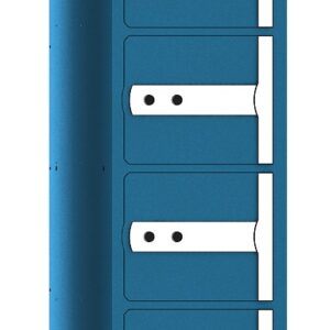 Compartimentos de seguridad Olle C408 serie C100. 8 puertas T4