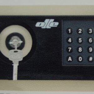 RECAMBIO PARA CAMBIAR PUERTA CAJA FUERTE OLLE PUERTA STANDARD 5E. AE-5E / AS-5E ELECTRONICA CON CERRADURA DE LLAVE DE PUNTOS