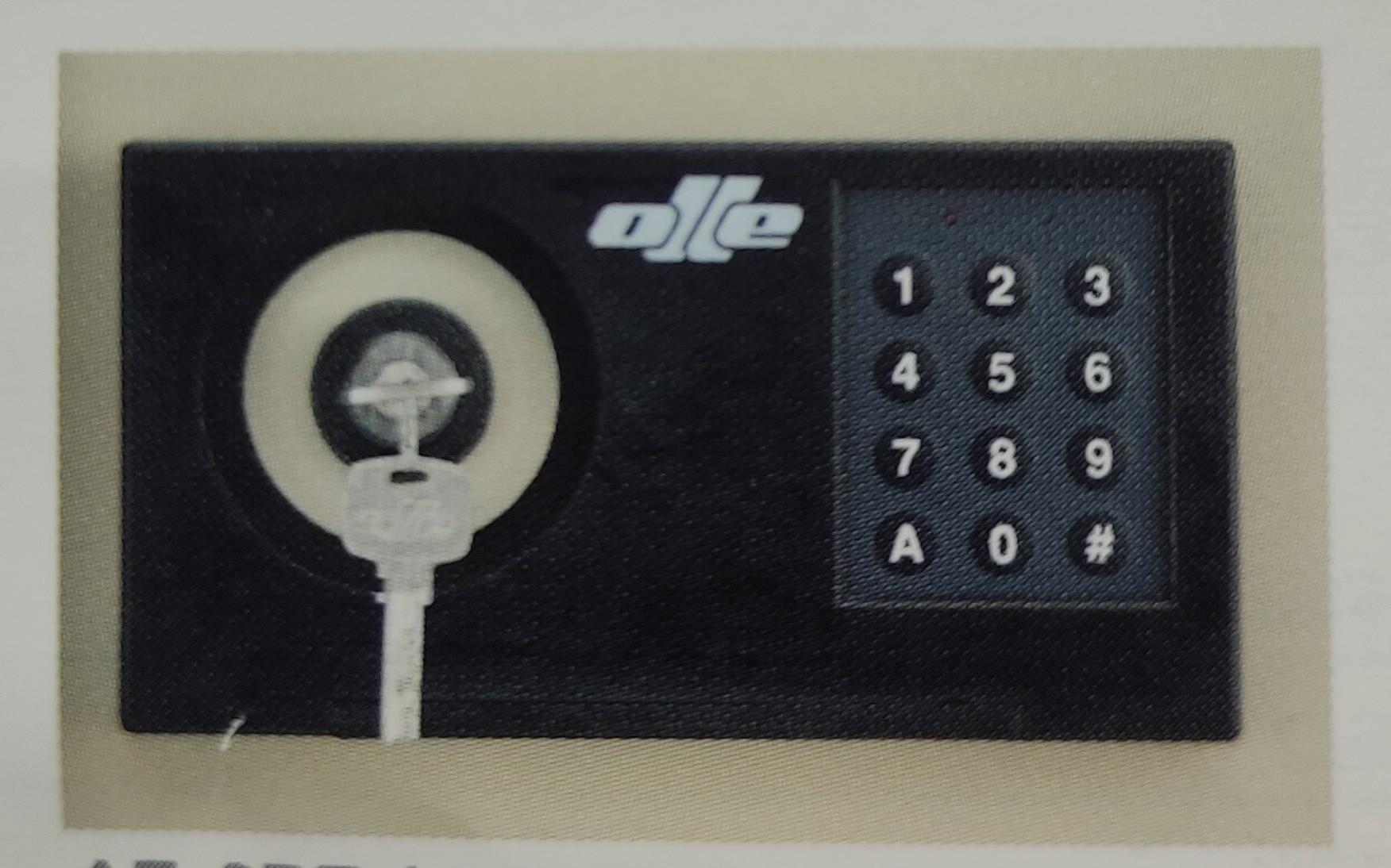 RECAMBIO PARA CAMBIAR PUERTA CAJA FUERTE OLLE PUERTA STANDARD 5E. AE-5E / AS-5E ELECTRONICA CON CERRADURA DE LLAVE DE PUNTOS