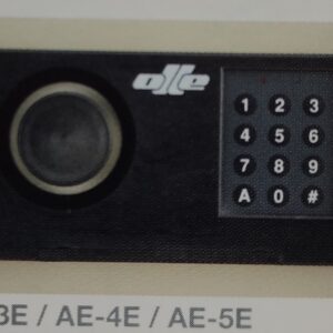 RECAMBIO PARA SUSTITUIR PUERTA CAJA FUERTE OLLE STANDARD4PE. AE-4PE / AS-4PE ELECTRONICA CON POMO (SIN CERRADURA DE LLAVE)