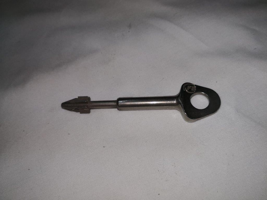 Copia de llave caja fuerte Fichet de 97mm 120mm M2B, M3B, MXB y Monopole