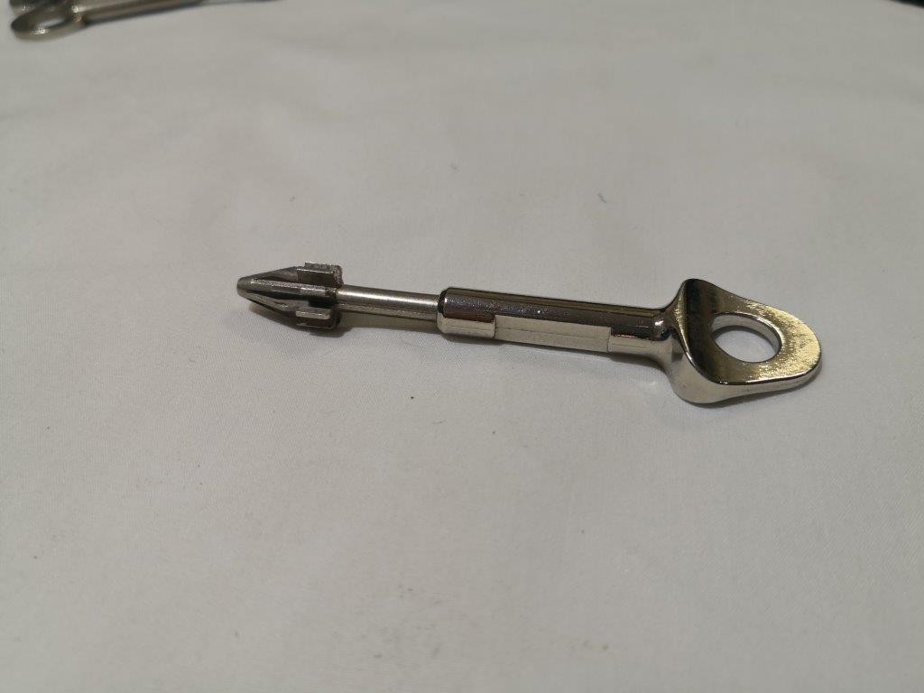 Copia de llave caja fuerte Fichet de 97mm 120mm M2B, M3B, MXB y Monopole