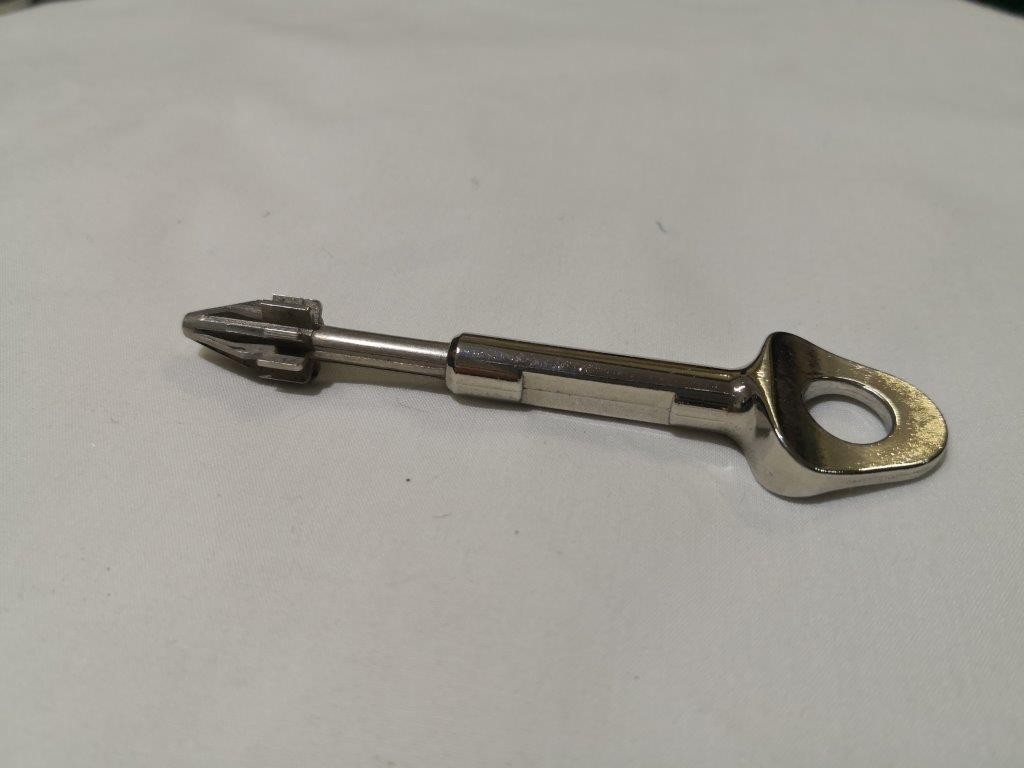 Copia de llave caja fuerte Fichet de 97mm 120mm M2B, M3B, MXB y Monopole