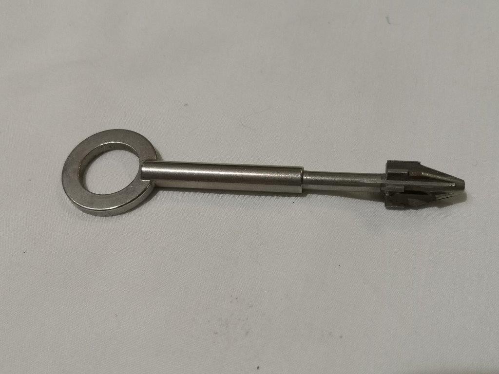 Copia de llave caja fuerte Fichet de 97mm 120mm M2B, M3B, MXB y Monopole