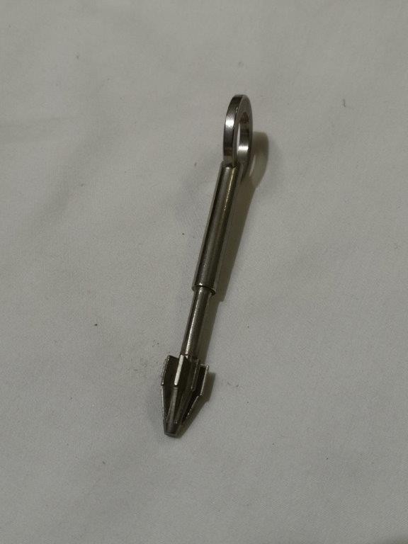 Copia de llave caja fuerte Fichet de 97mm 120mm M2B, M3B, MXB y Monopole