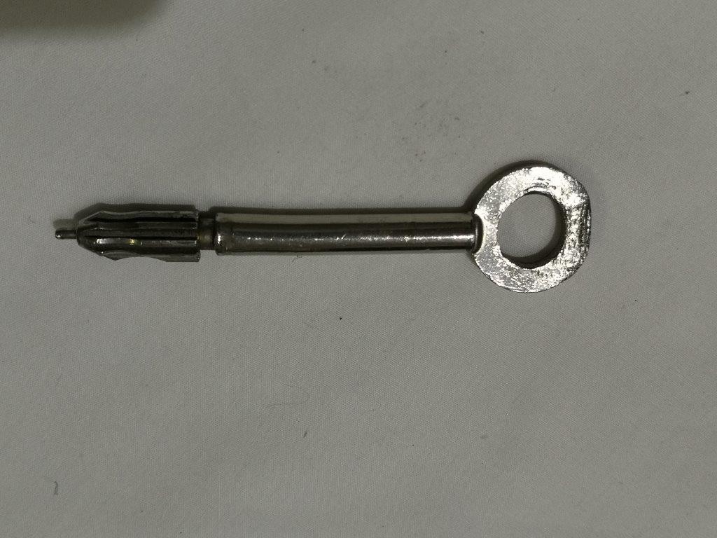 Copia de llave caja fuerte Fichet de 97mm 120mm M2B, M3B, MXB y Monopole