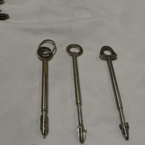 Duplicado llave Fichet de caja fuerte de 132mm 150mm M2B, M3B, MXB y Monopole