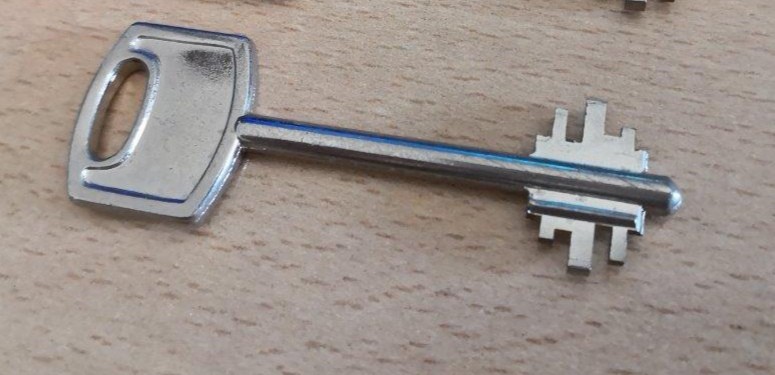 COPIA 1 LLAVE APERTURA CAJA FUERTE ARREGUI