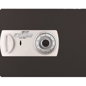 PUERTA 12LM. RECAMBIO PARA CAMBIAR PUERTA CAJA FUERTE OLLE 1002LM y S1002LM. CERRADURA DE LLAVE Y MECÁNICA