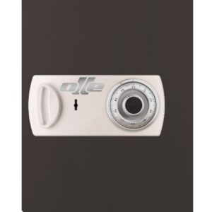 PUERTA 14LM. RECAMBIO PARA CAMBIAR PUERTA CAJA FUERTE OLLE 1004LM. CERRADURA DE LLAVE Y COMBINACIÓN MECÁNICA