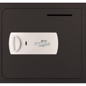 Caja fuerte Olle con buzón S1003LL (con cerradura de llave) sobreponer. Ranura de ingreso en puerta