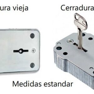 CERRADURA DE LLAVE PARA CAJAS FUERTES ARFE SERIE 7500 DE GORJAS DE DOBLE PALA / PALETON