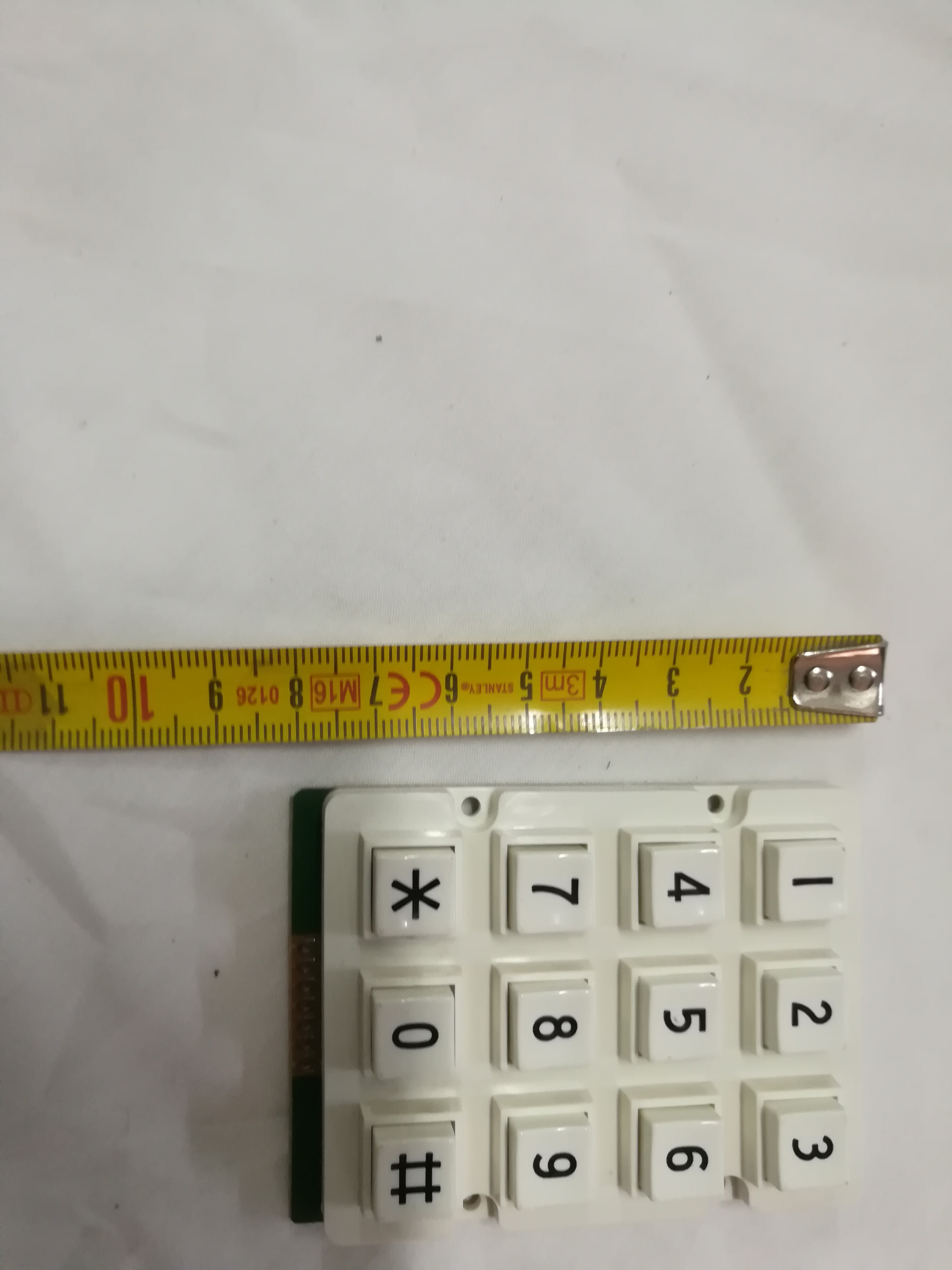 TECLADO BOTONES CAJAS DE HOTEL ARFE