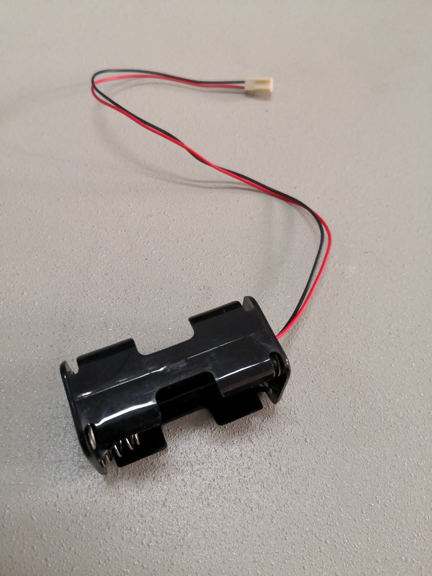 PORTAPILAS CORTO 4 PILAS CAJA FUERTE ARFE