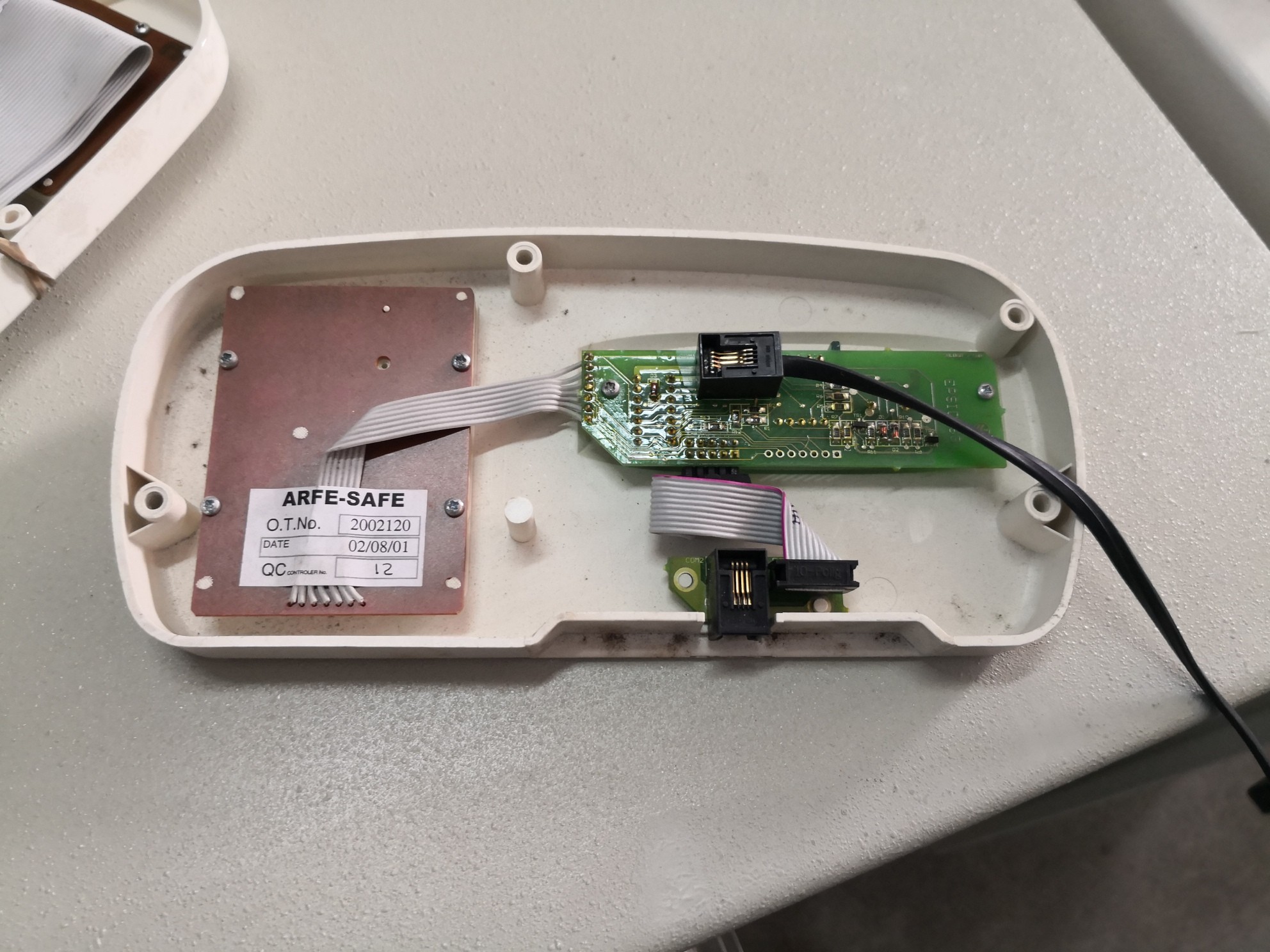 TECLADO BOTONES CAJAS DE HOTEL ARFE