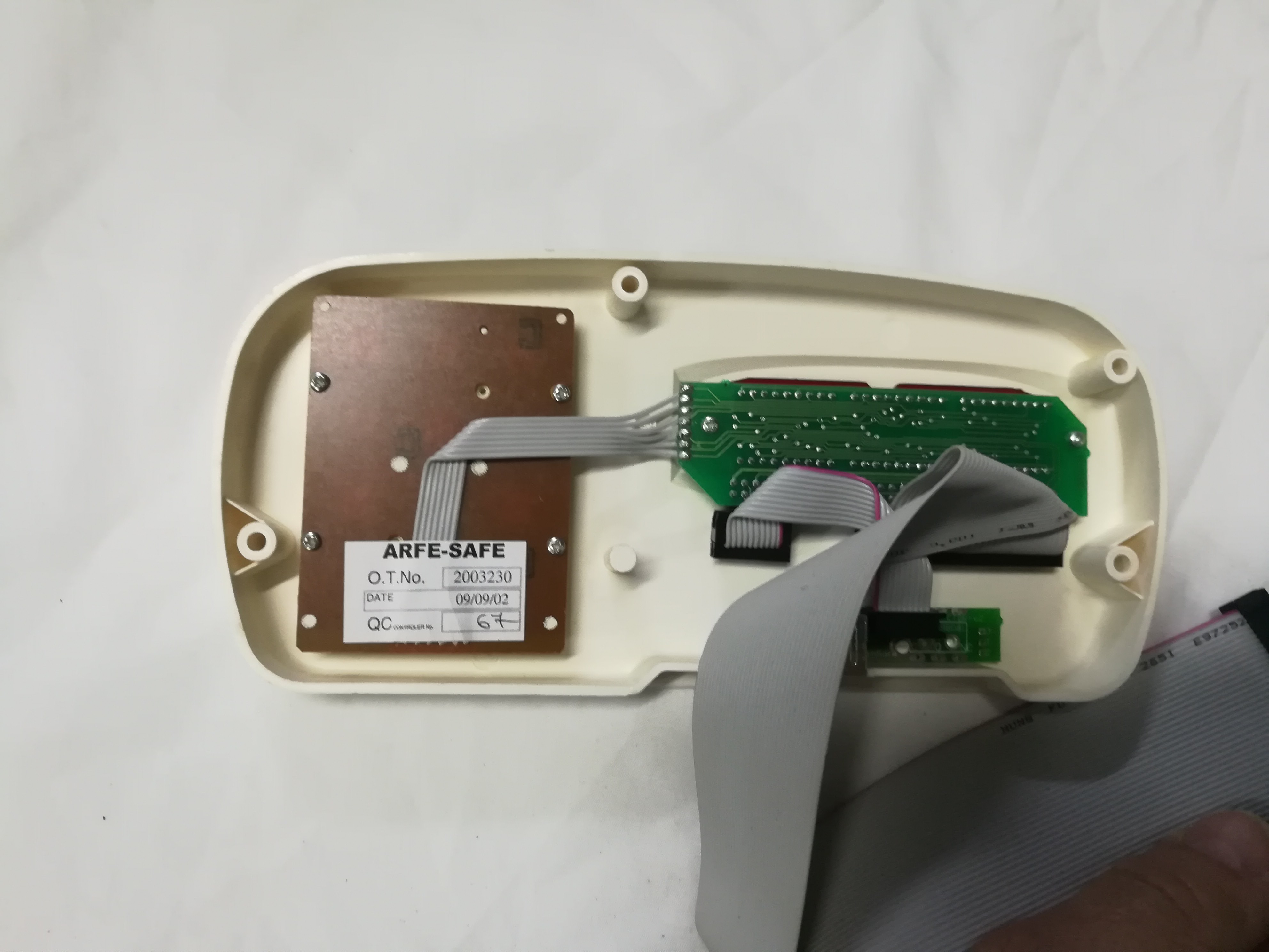 TECLADO BOTONES CAJAS DE HOTEL ARFE