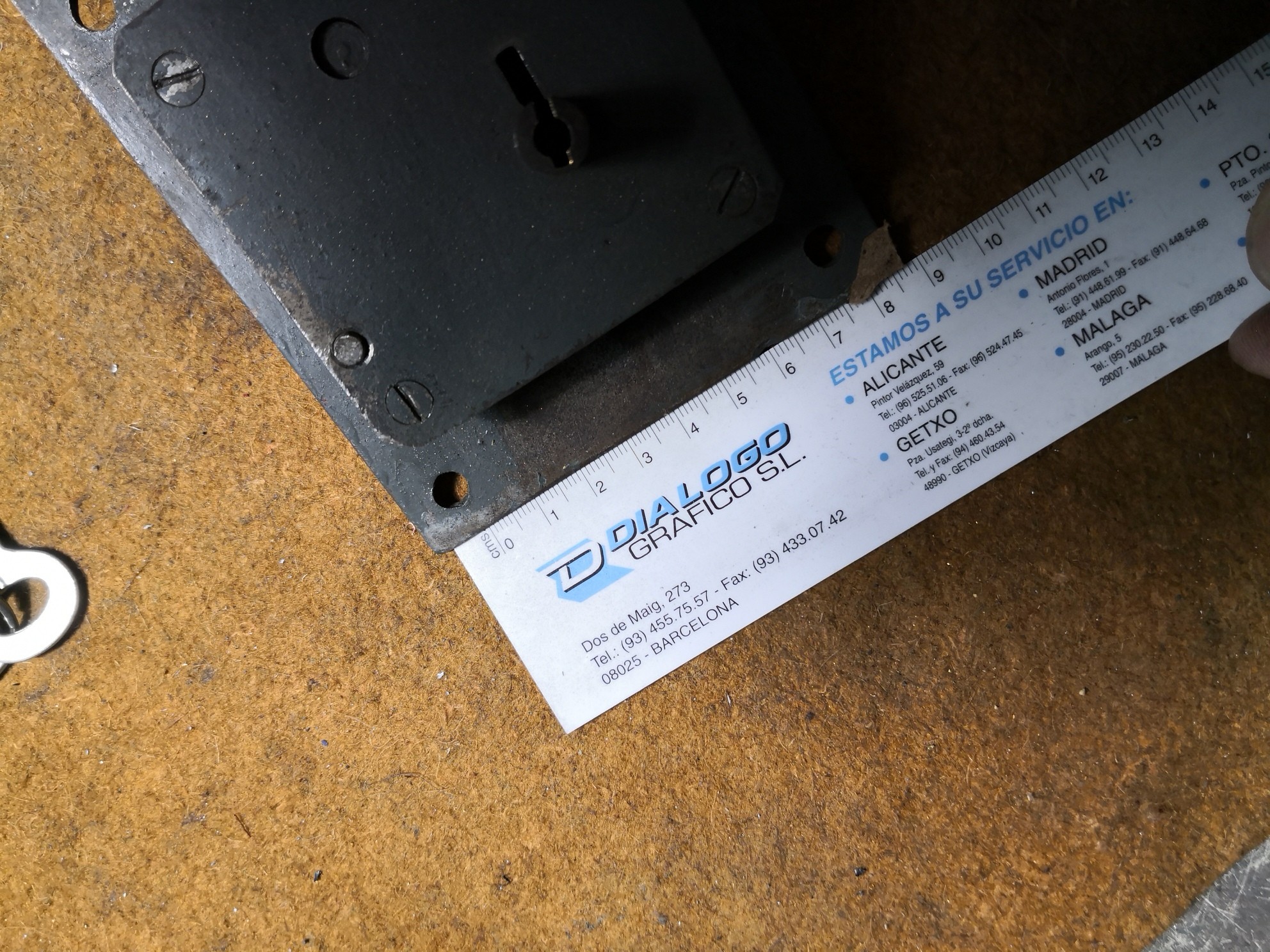 CERRADURA CAJA FUERTE SOLER