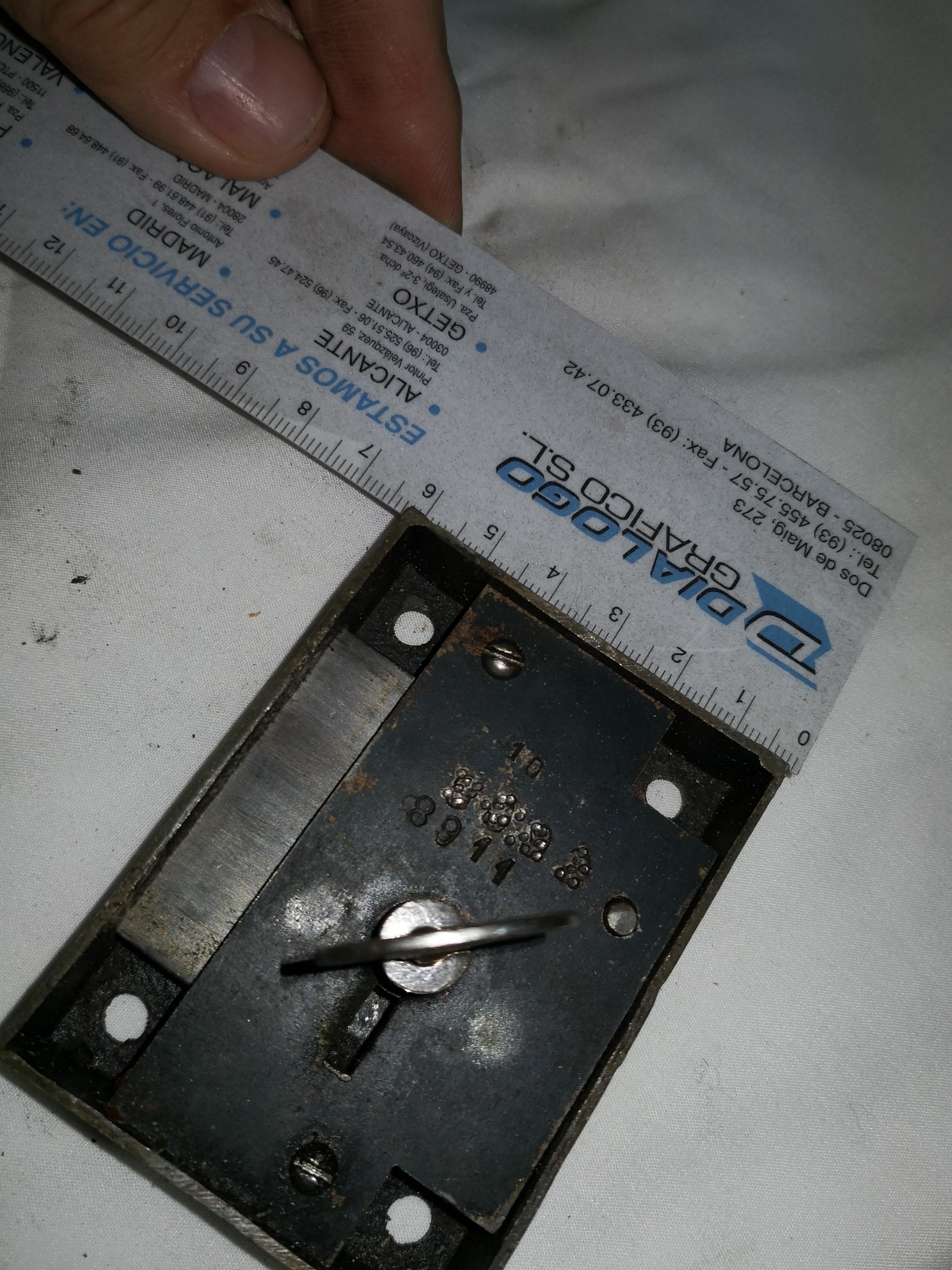 CERRADURA COMPARTIMENTO CAJA SOLER