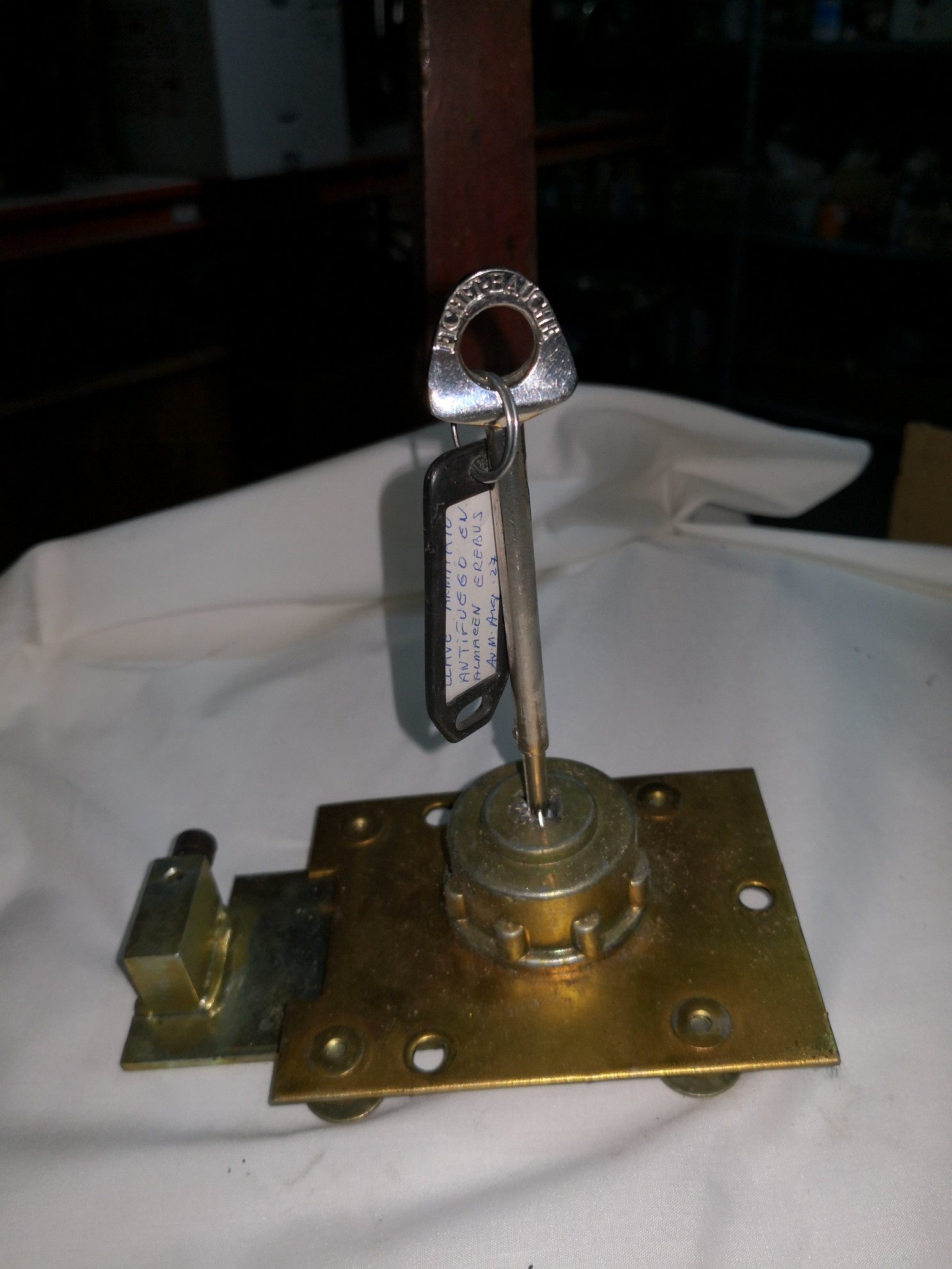 CERRADURA MONOPOL CAJA FUERTE FICHET