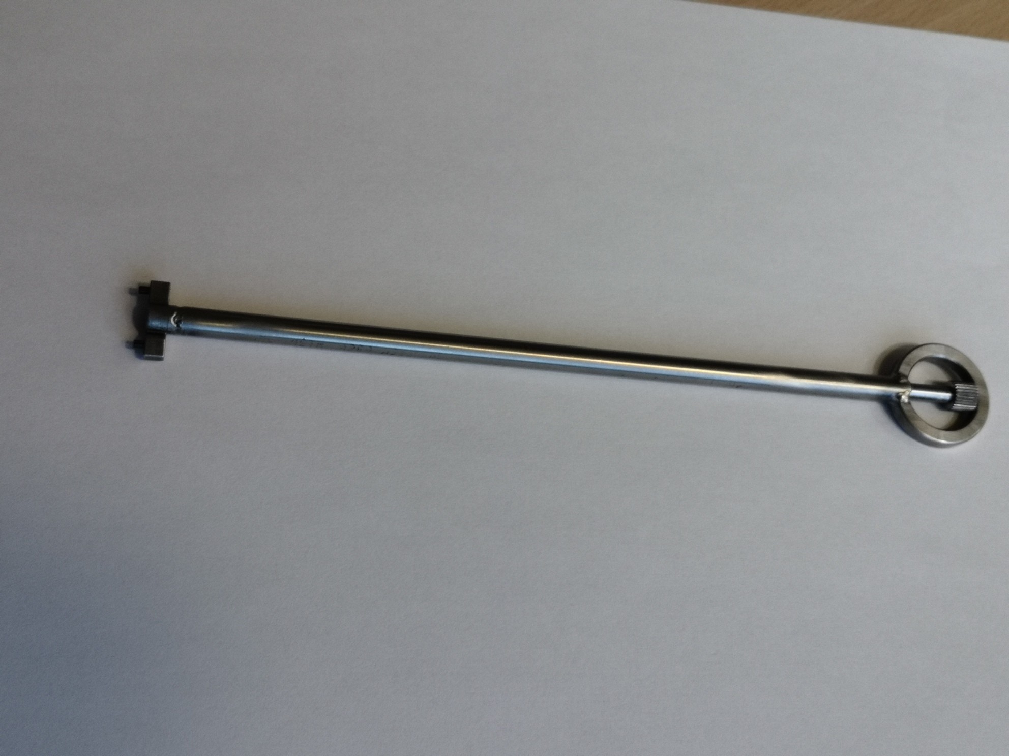 ALARGO LLAVE ROSENGRENS RKL 165 PARA CERRADURA DE CAJA FUERTE Y ARMARIO IGNIFUGO