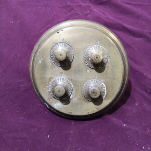 COMBINACION REDONDA CAJA FUERTE ANTIGUA