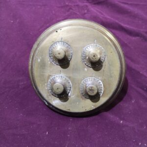 COMBINACION REDONDA CAJA FUERTE ANTIGUA