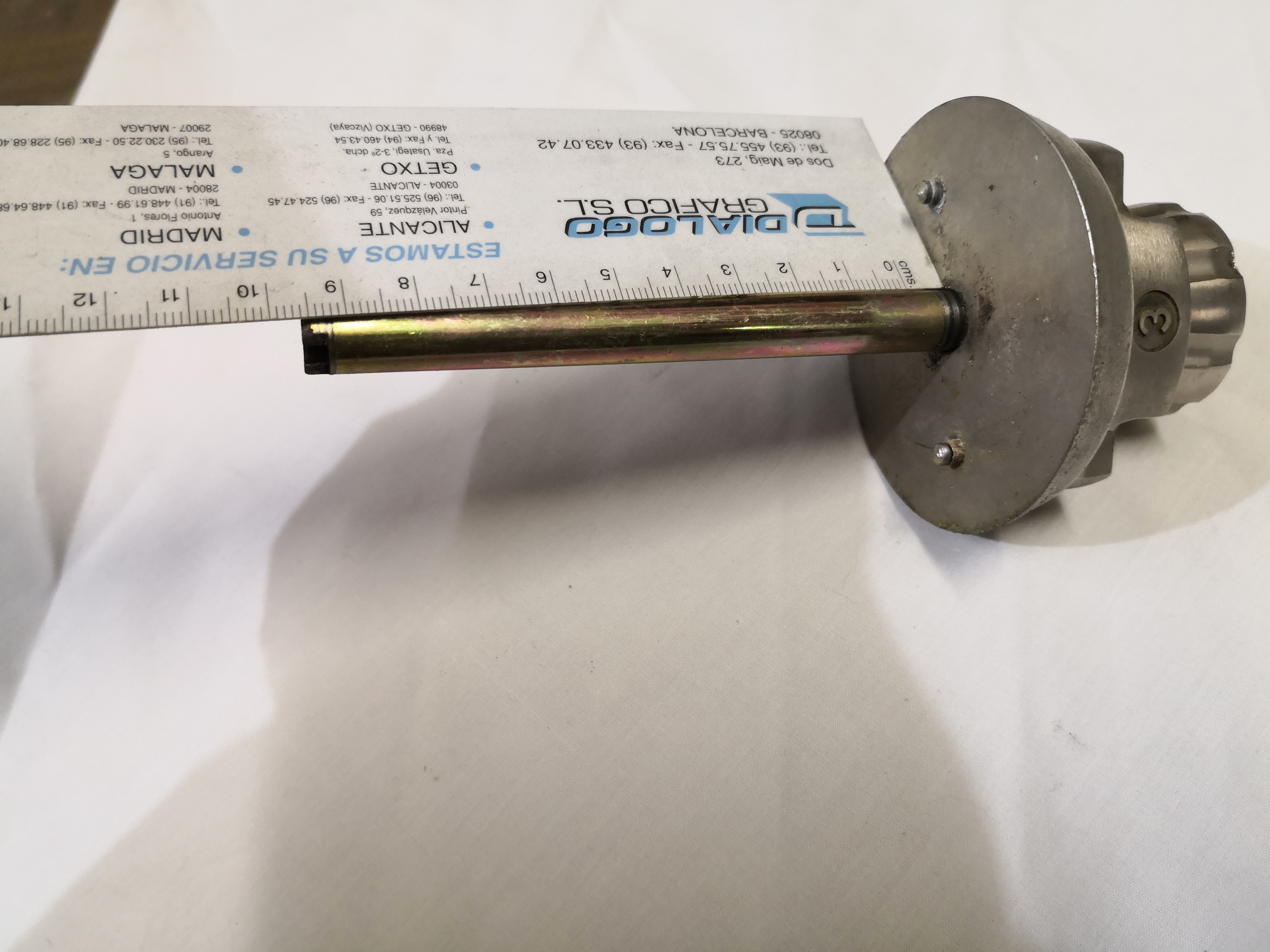 FICHET POMO MONOMANDO 4 POSICIONES CROMADO