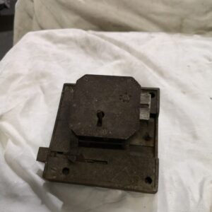 CERRADURA CAJA FUERTE ANTIGUA SOBREPONER