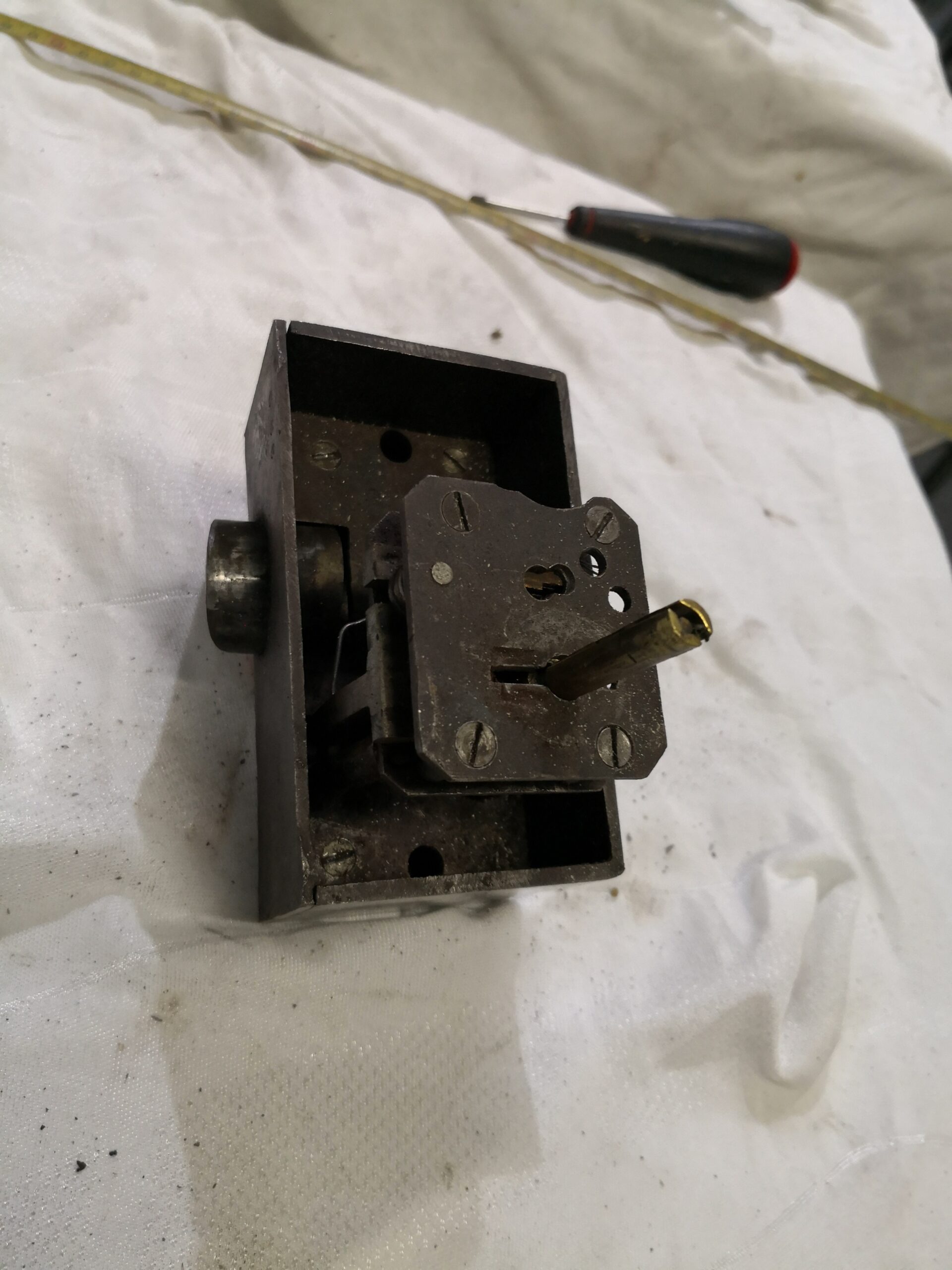 CERRADURA CAJA FUERTE SOLER ANTIGUA