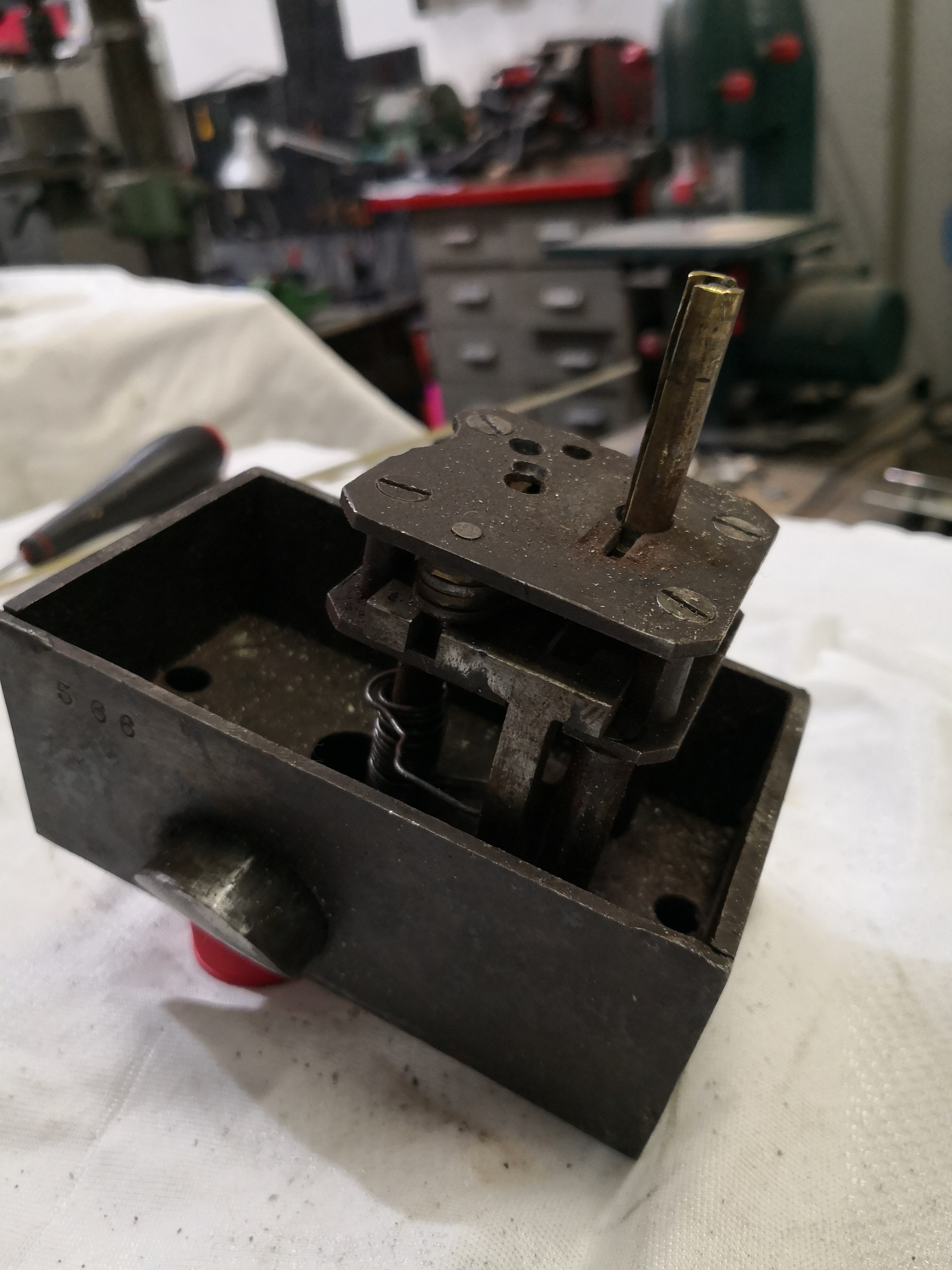 CERRADURA CAJA FUERTE SOLER ANTIGUA