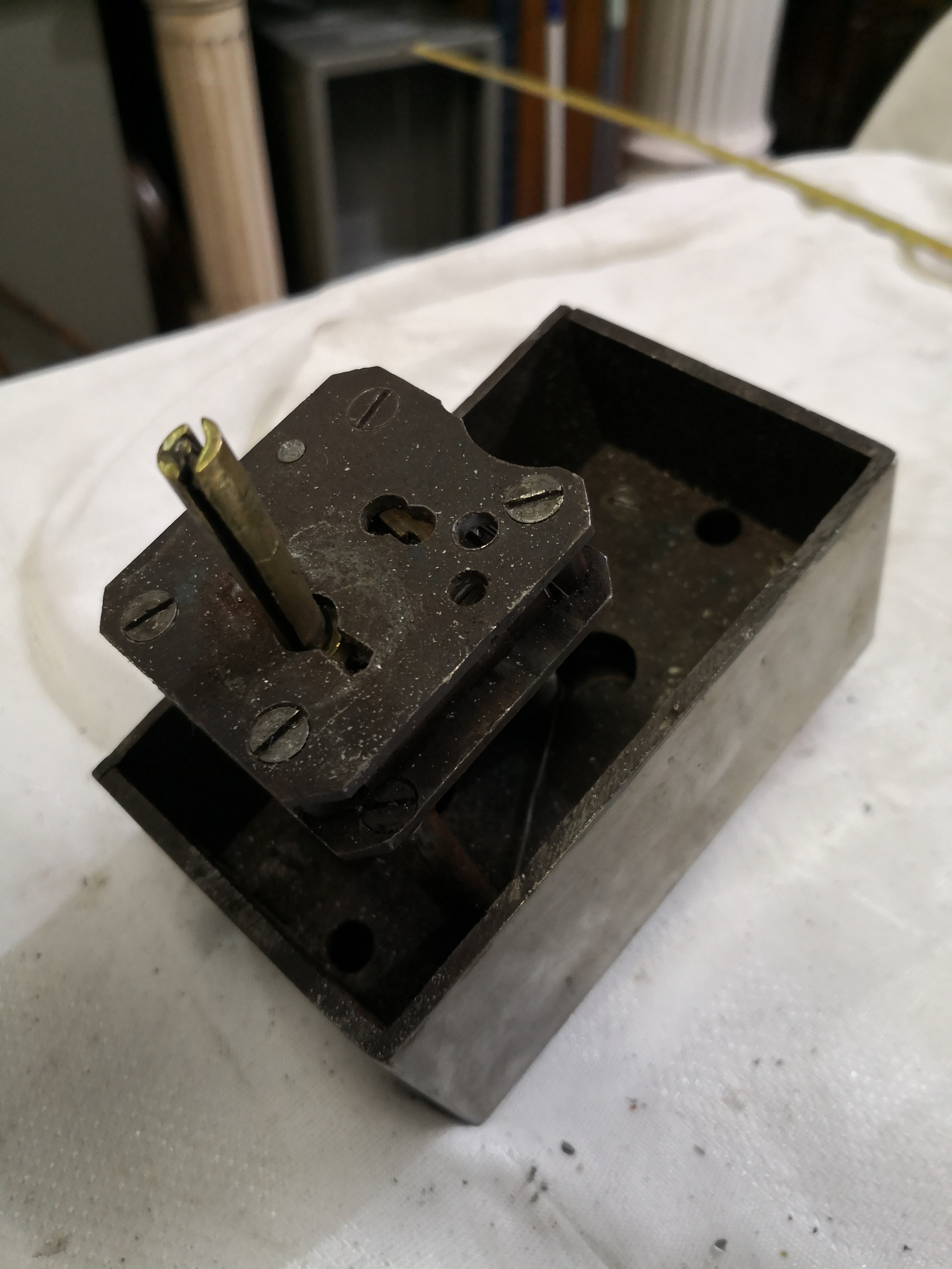 CERRADURA CAJA FUERTE SOLER ANTIGUA