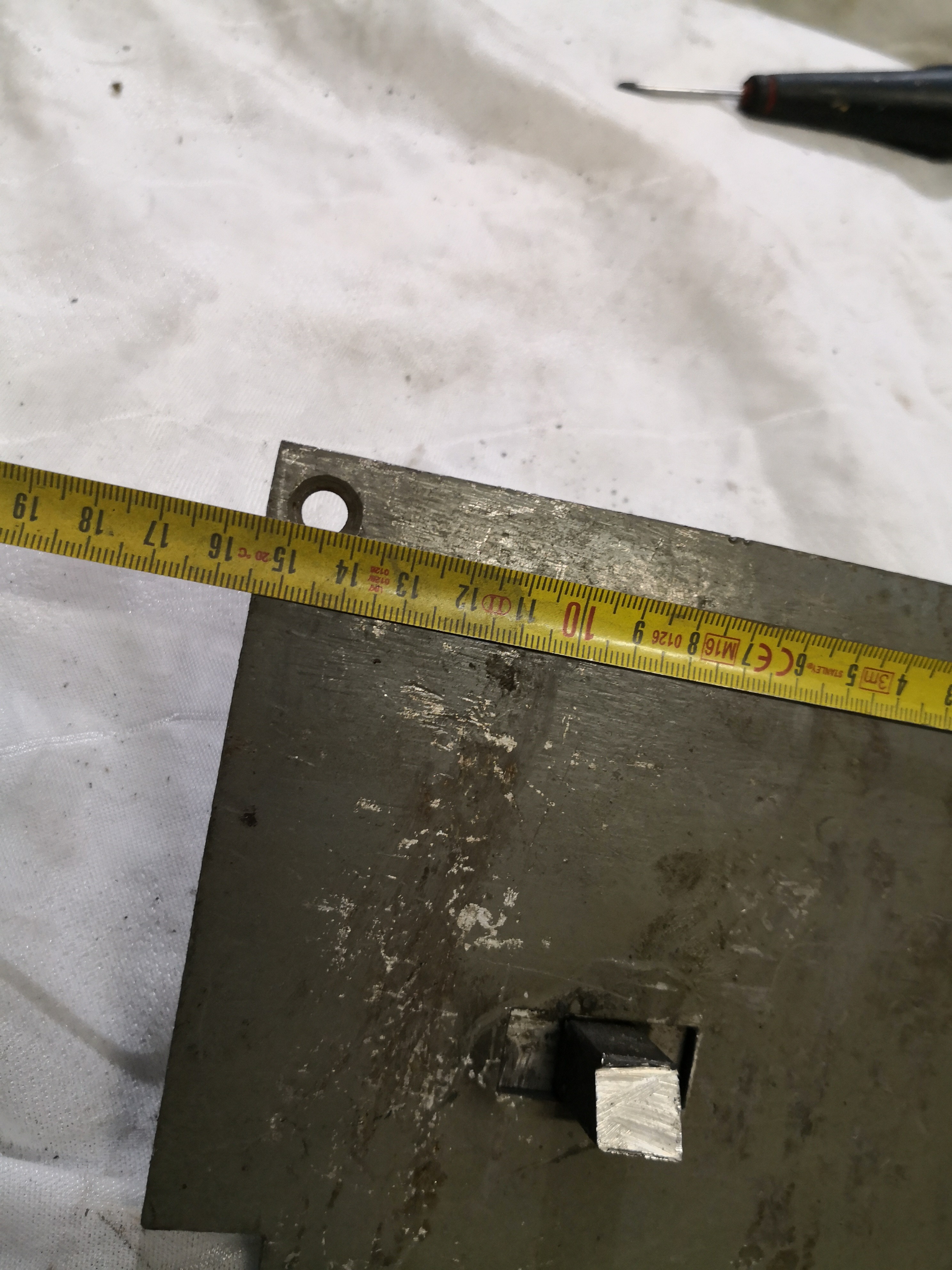 CERRADURA EMBUTIDA PARA CAJA FUERTE ANTIGUA