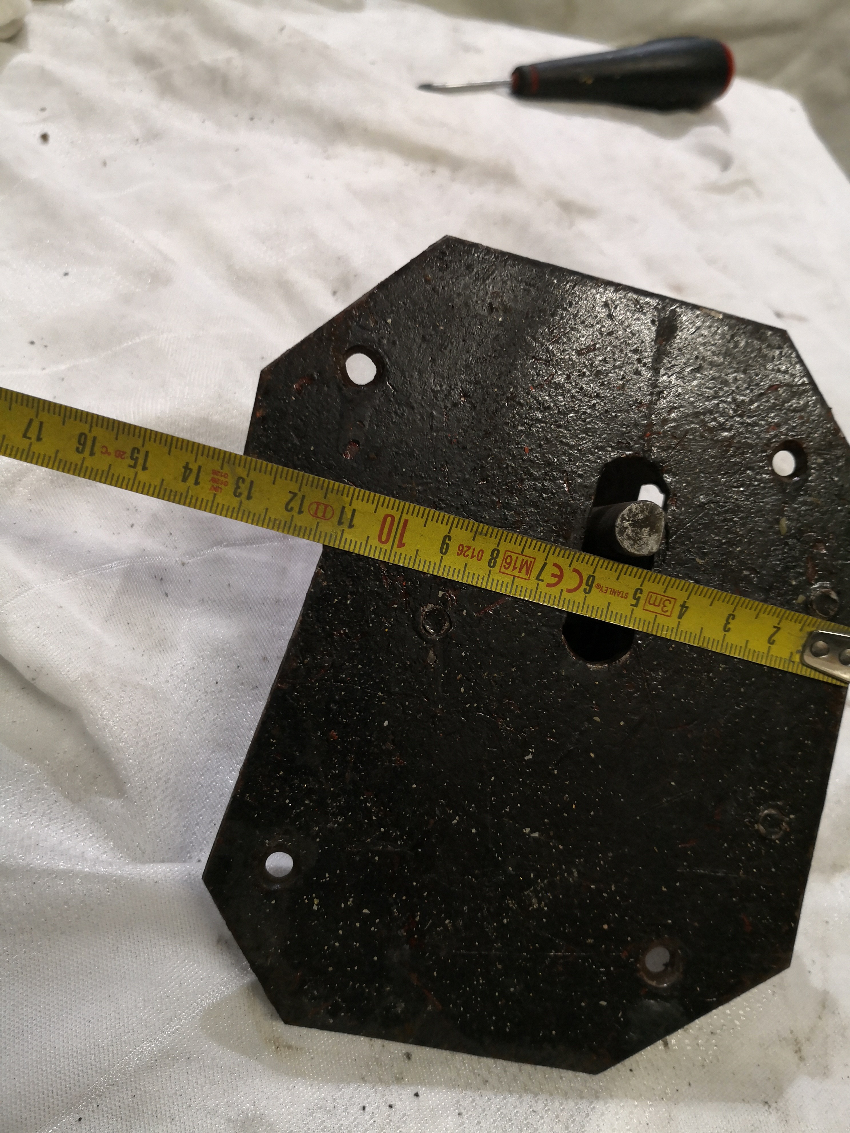 CERRADURA EMBUTIDA PARA CAJA FUERTE ANTIGUA 2