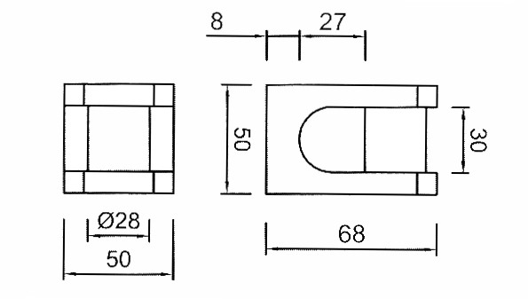 CERRADURA TOY TRF-2 MANETAS DE APERTURA DE PUERTAS DE FURGONETA Y CAMION