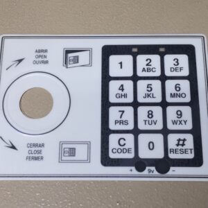 MEMBRANA TECLADO BTV CAJAS ANTIGUAS