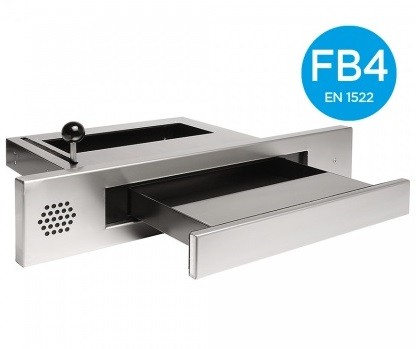 PASADOCUMENTOS PC1 Y PC1C INTERFONO PARA FACHADA HOMOLOGADO ANTIBALA FB4 EN-1522