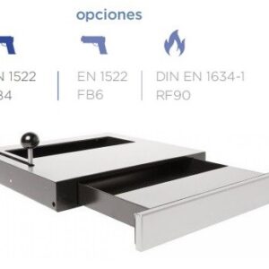 PASAMONEDAS PC2 CAJÓN PARA FACHADA HOMOLOGADO ANTIBALA FB4 EN-1522 