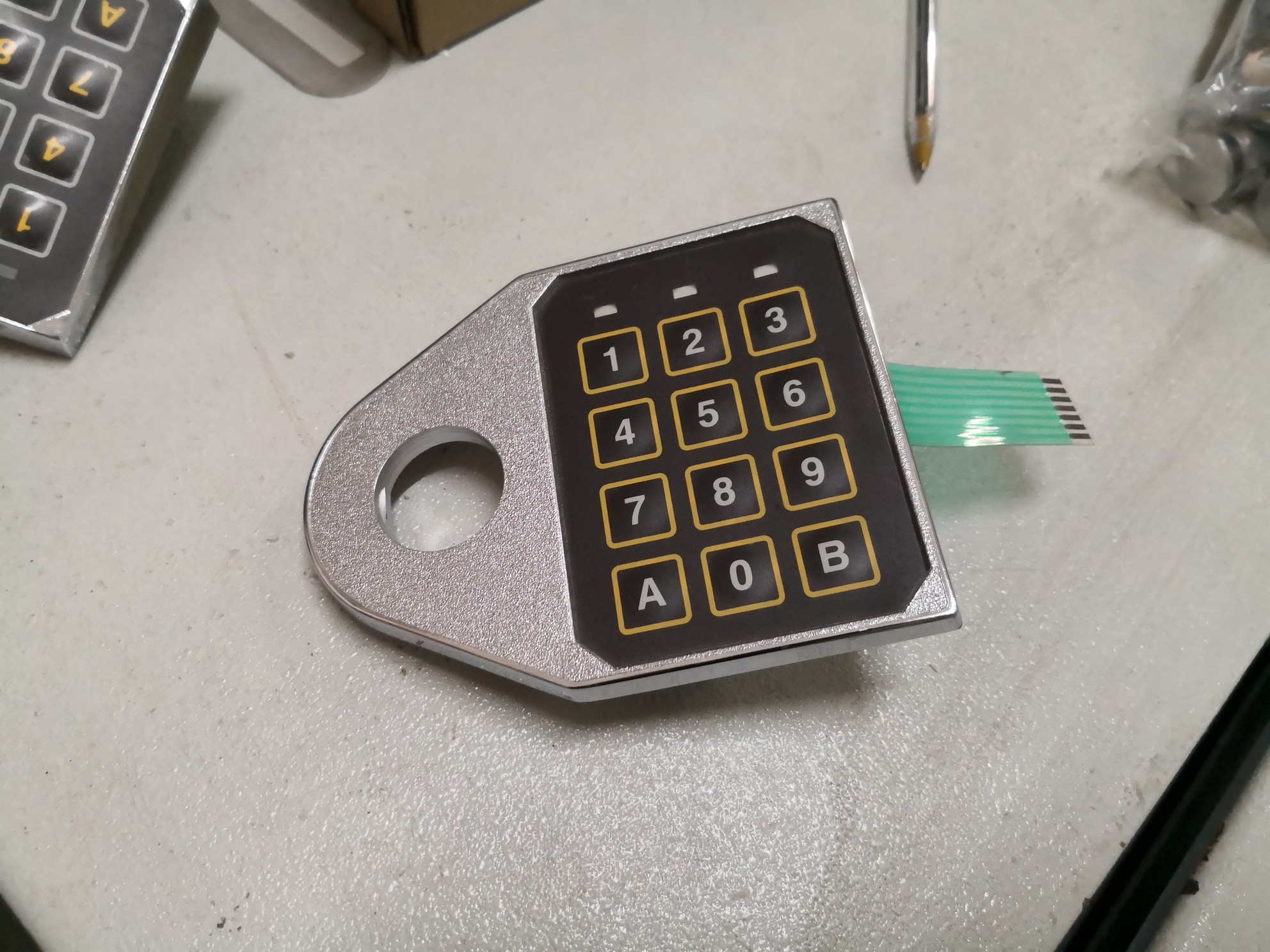 CARATULA METALICA CAJA FUERTE ARFE 1