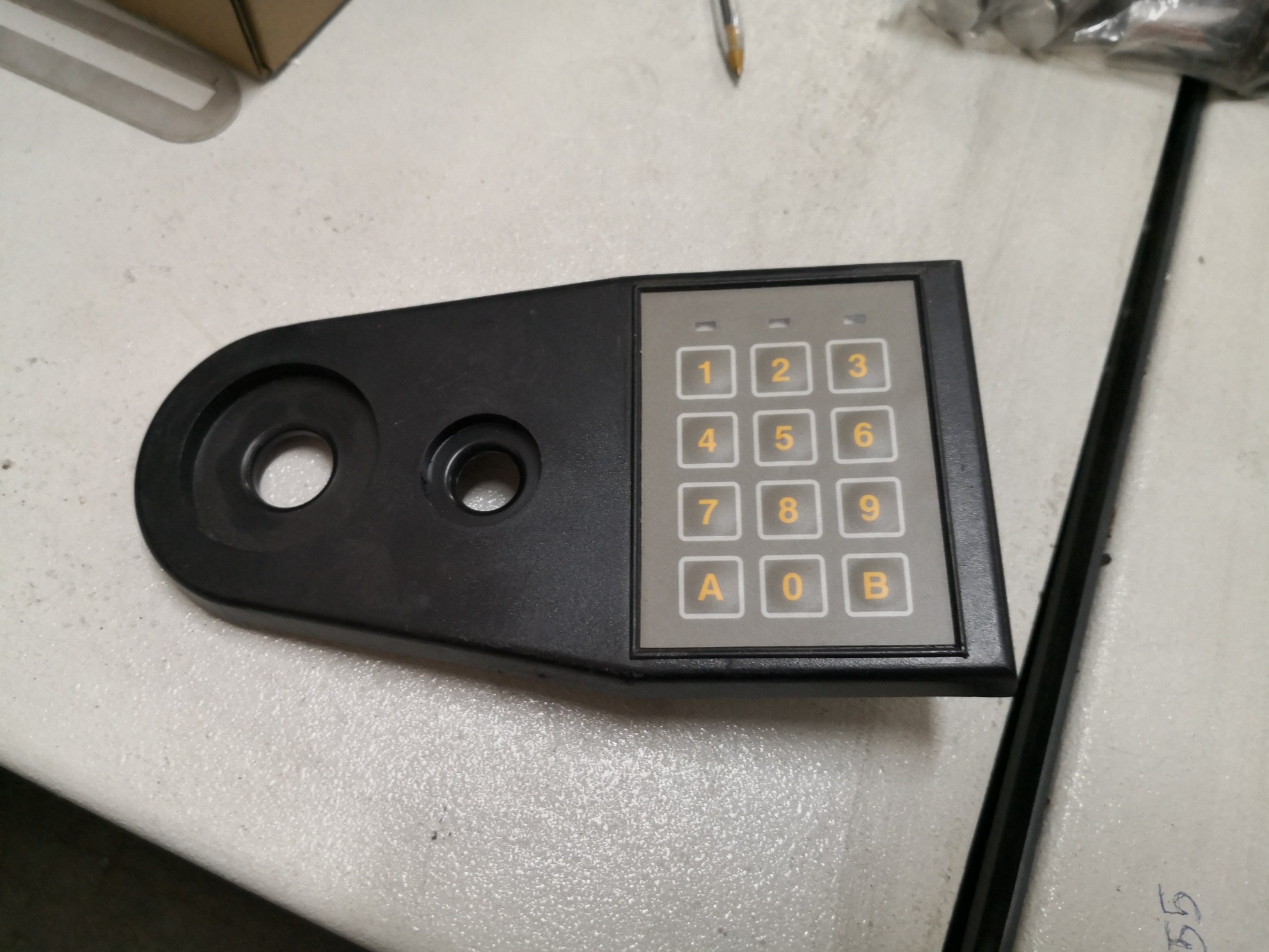 CARATULA DE PLASTICO CAJA FUERTE ARFE 1