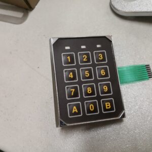 CARATULA  METALICA CAJA FUERTE ARFE  7