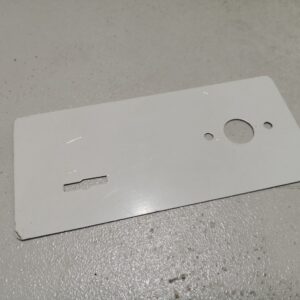 CARATULA  METALICA CAJA FUERTE ARFE 12