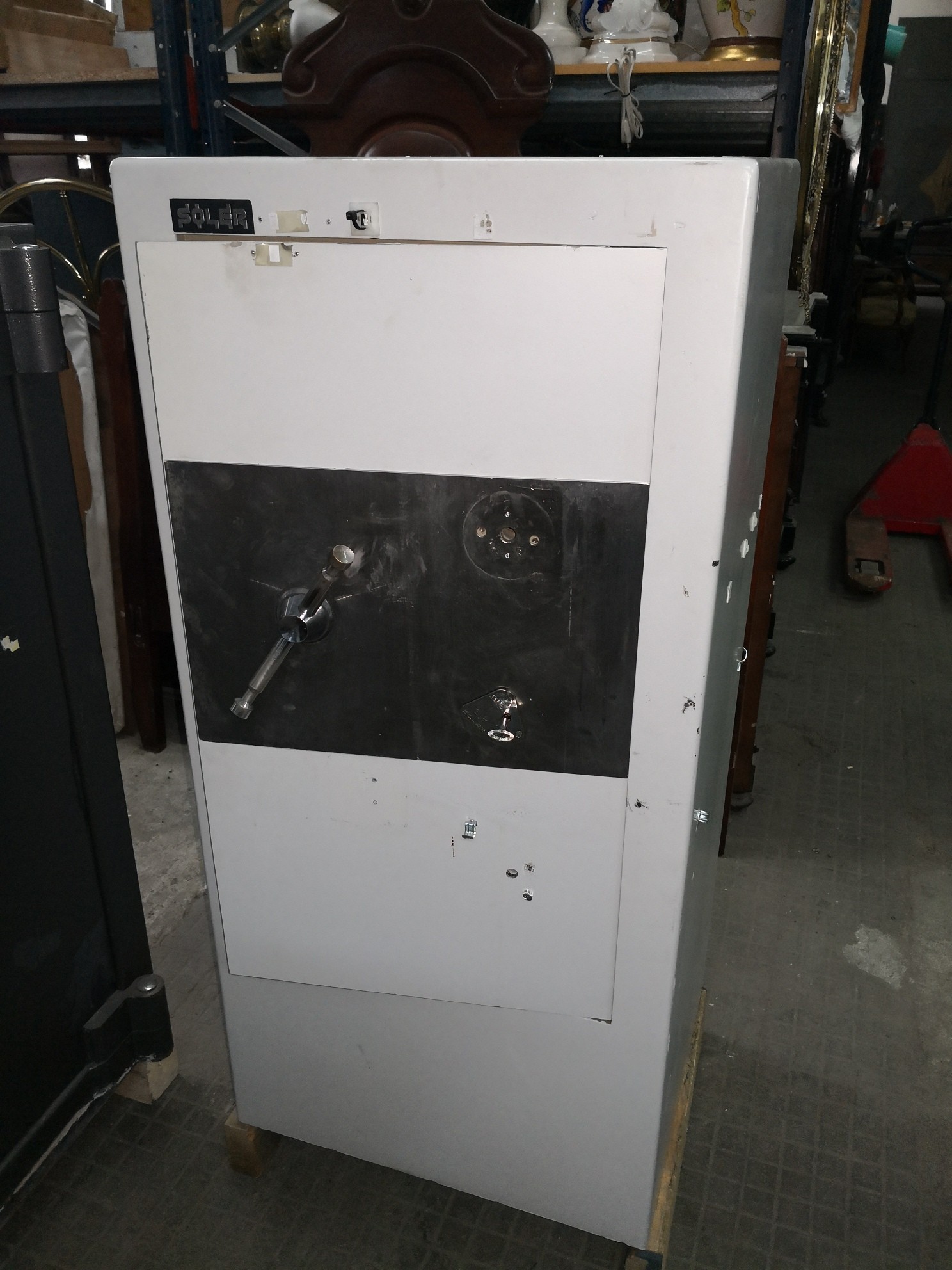 Caja fuerte Soler 120 segunda mano. Blindada.