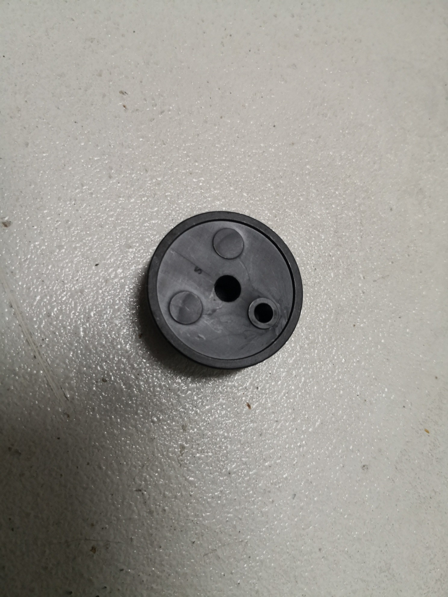 POMO PLANO SIN EJE DE PLASTICO PARA CAJAS FUERTES ARFE FECOR