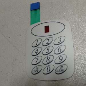 MEMBRANA TECLADO RECAMBIO PARA CAJA FUERTE ARFE
