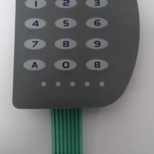 MEMBRANA TECLADO RECAMBIO PARA CAJA FUERTE ARFE  7005