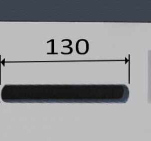 Caja fuerte Olle AT-3LM (cerradura de llave + combinación mecánica) grado I UNE EN 1143-1